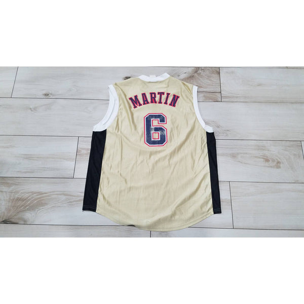 Men's Majestic New Jersey Nets Kenyon Martin NBA Basketball jersey