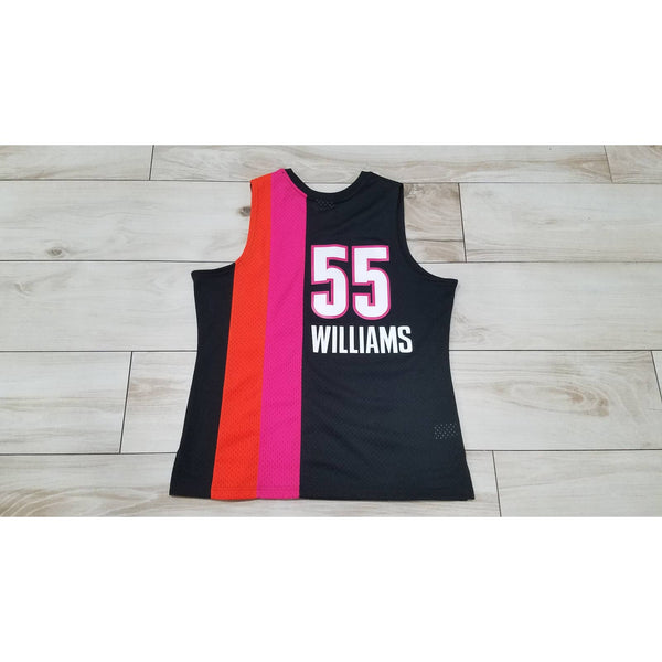 Men's Mitchell & Ness Miami Heat Jason Williams Floridian NBA Basketball jersey