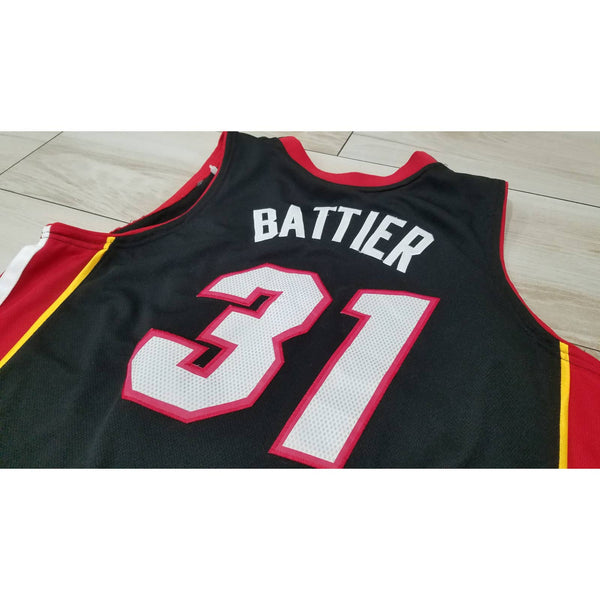 Men's Adidas Miami Heat Shane Battier NBA Basketball jersey