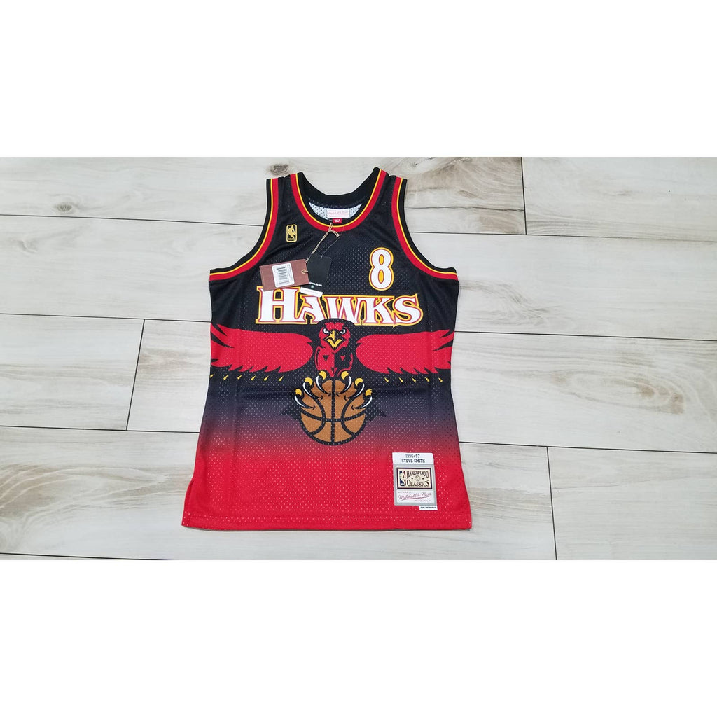 NWT Mitchell & Ness Atlanta Hawks #8 Steve Smith SWINGMAN NBA jersey