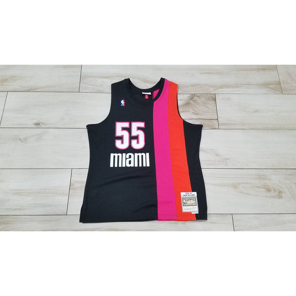 Men's Mitchell & Ness Miami Heat Jason Williams Floridian NBA Basketball jersey