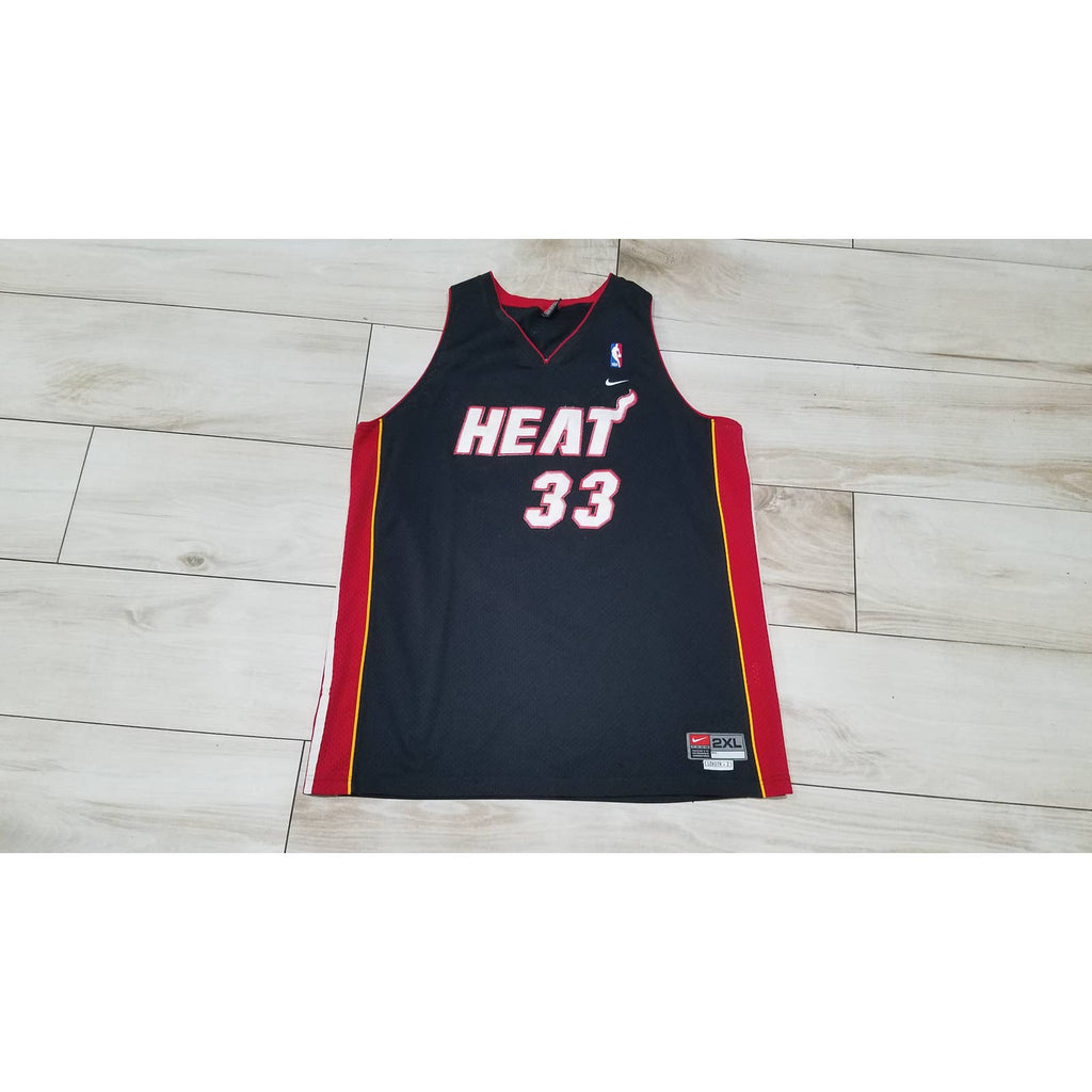 Men's Nike Miami Heat Alonzo Mourning NBA Basketball jersey