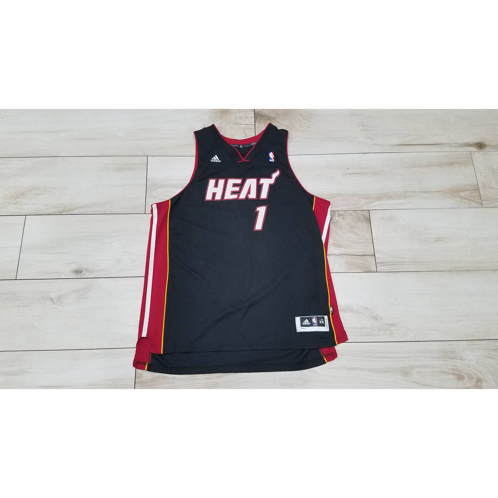 Men's adidas Miami Heat Chris Bosh NBA Basketball jersey XXL 2XL