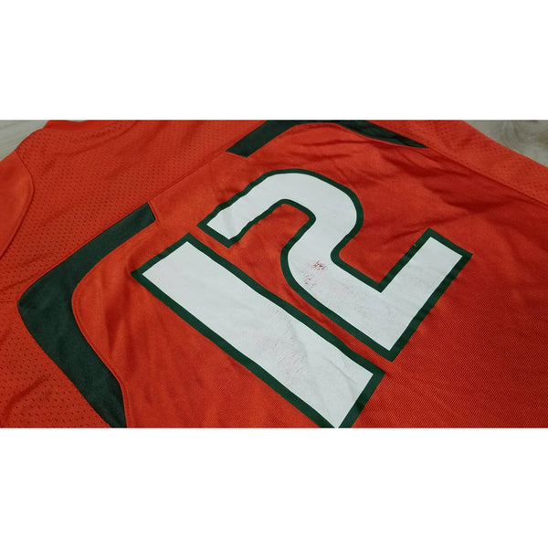 vtg Mens University of Miami Hurricanes football jersey