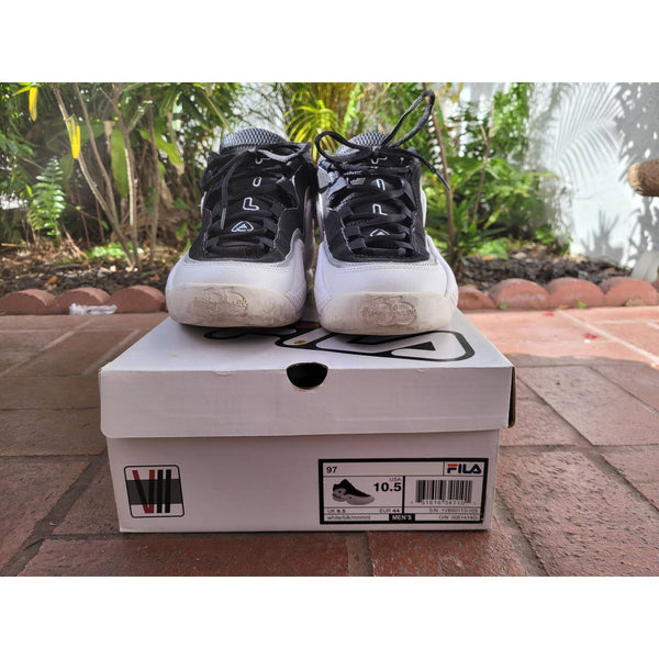 Mens Fila Grant Hill 3 III sneakers shoes white black