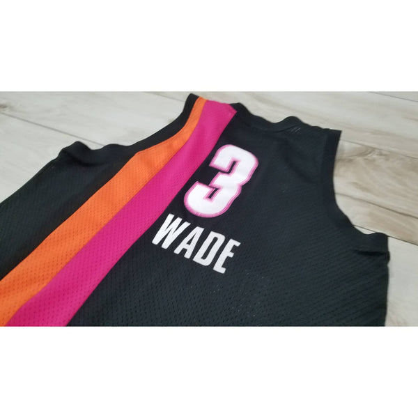Men's Reebok Miami Heat Dwyane Wade Floridian NBA Basketball jersey