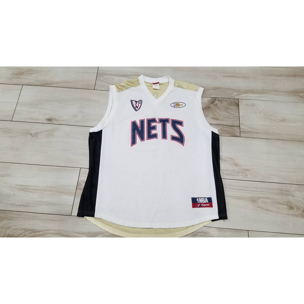 Men's Majestic New Jersey Nets Kenyon Martin NBA Basketball jersey