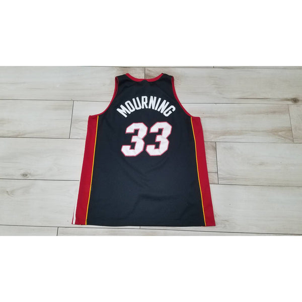 Men's Nike Miami Heat Alonzo Mourning NBA Basketball jersey