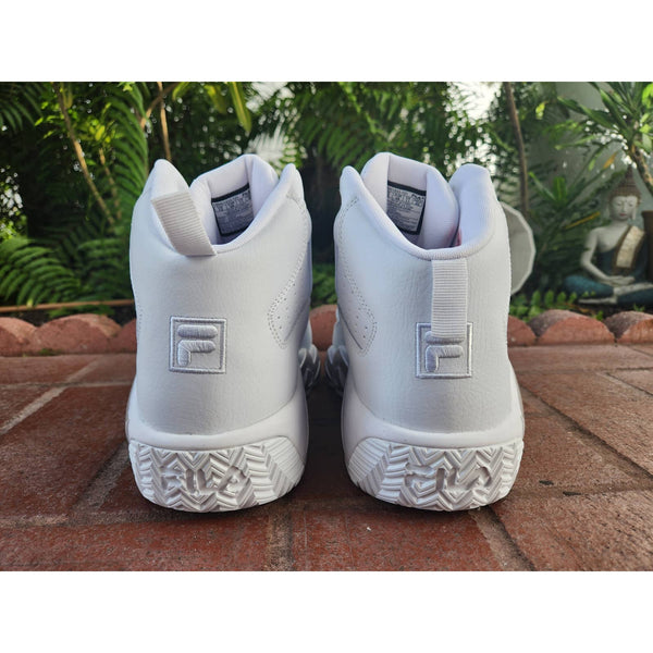 New Fila MB Jamal Mashburn Mens Basketball Shoes White Gray 1BM01833-101