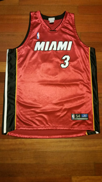 MENS - Worn Miami Heat D.Wade jersey sz 54