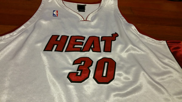 MENS - Worn Miami Heat Michael Beasley jersey sz 3XL