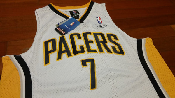 MENS - NWT vtg Reebok Indy Pacers J.Oneal signed jersey sz L