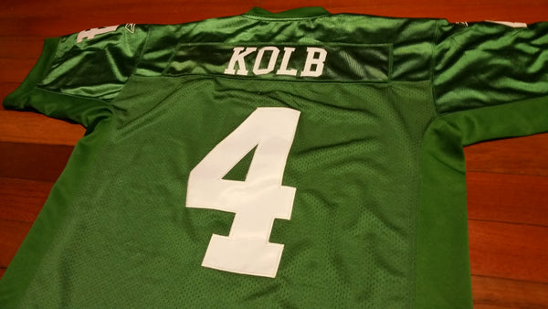 MENS - worn Philadelphia Eagles Kevin Kolb throwback Jersey sz 50