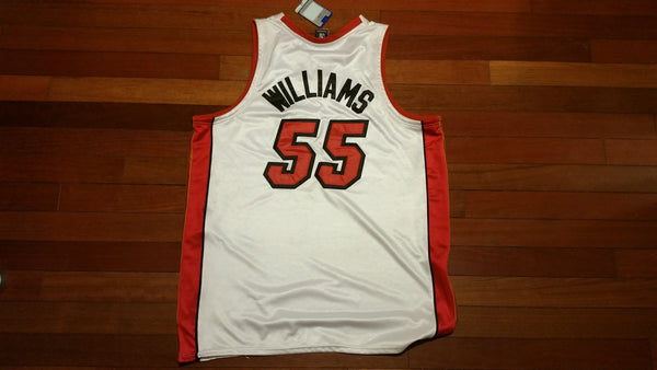 MENS - Worn Miami Heat J.Williams jersey sz 56