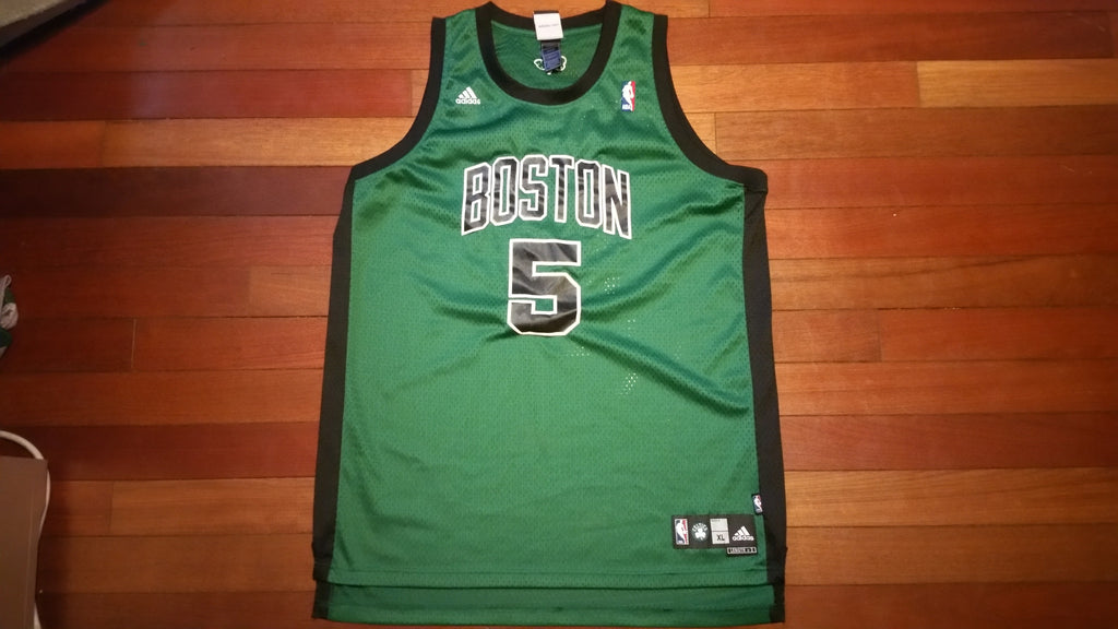 MENS - worn NBA Boston Celtics Garnett Jersey sz XL