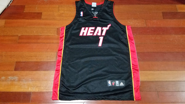 MENS - Worn Miami Heat C. Bosh jersey sz 54