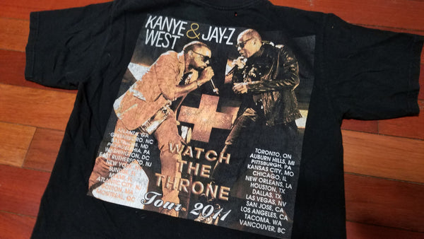 MEDIUM - Worn vtg "Kanye WTT" shirt