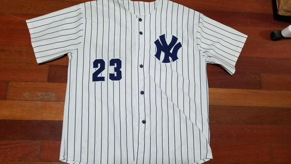 MENS - Worn New York Yankees Mattingly jersey sz L