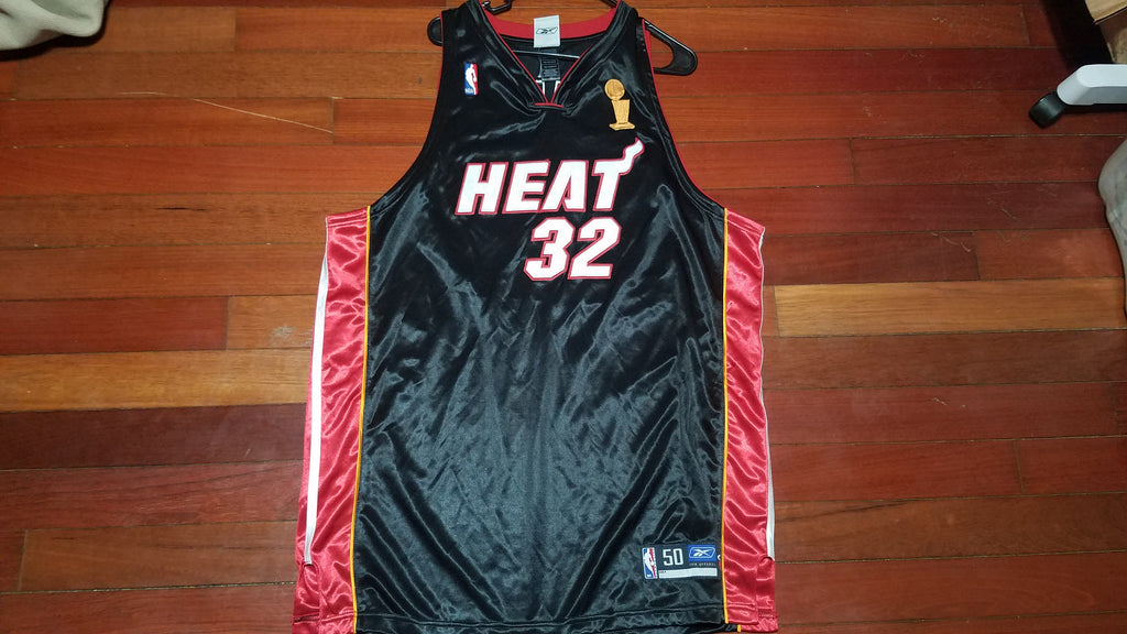 MENS - Worn Miami Heat SHAQ jersey sz 50