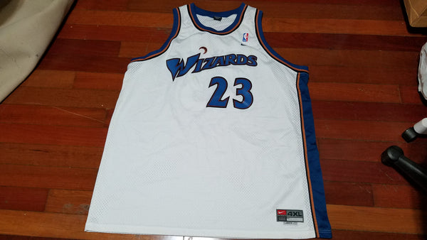 MENS - Worn Washington Wizards MJ jersey sz 4XL