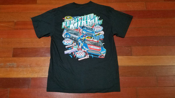 LARGE - vtg NASCAR Homestead/Miami speedway shirt