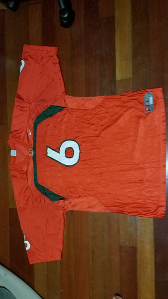 MENS - Worn University of Miami Hurricanes football jersey sz L