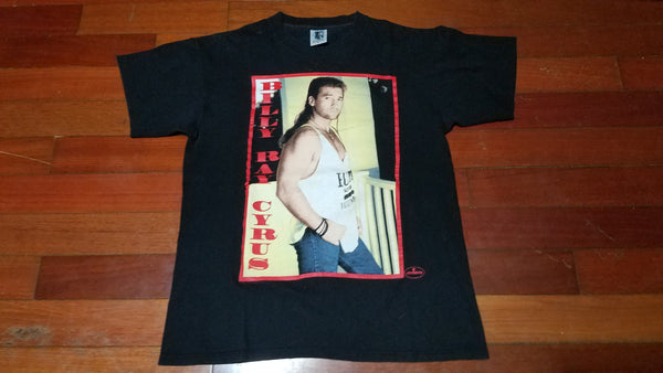 LARGE - vtg Billy Ray Cyrus rock tee