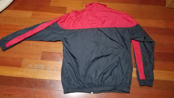 MENS - Worn vtg nike bred zip up jacket sz XL