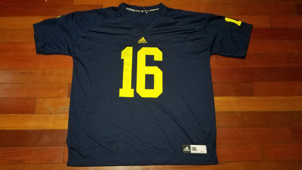 MENS - Worn Michigan University football jersey sz 3XL