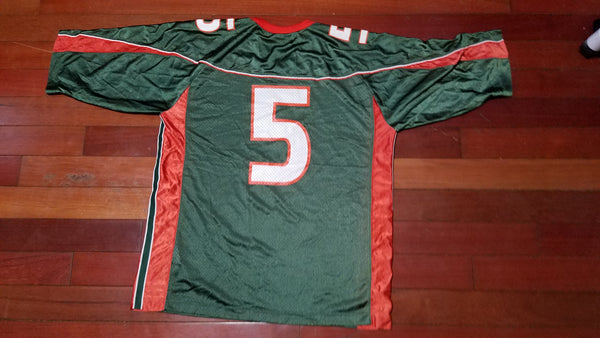 MENS - Worn University of Miami Hurricanes football jersey sz M