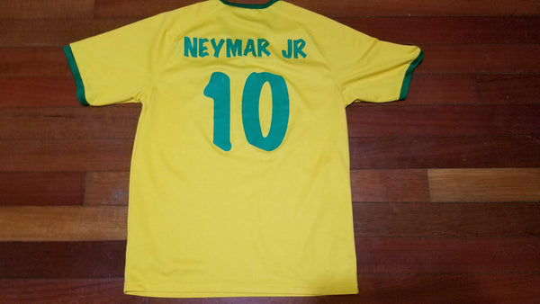MENS - Worn Neymar jr soccer jersey size L