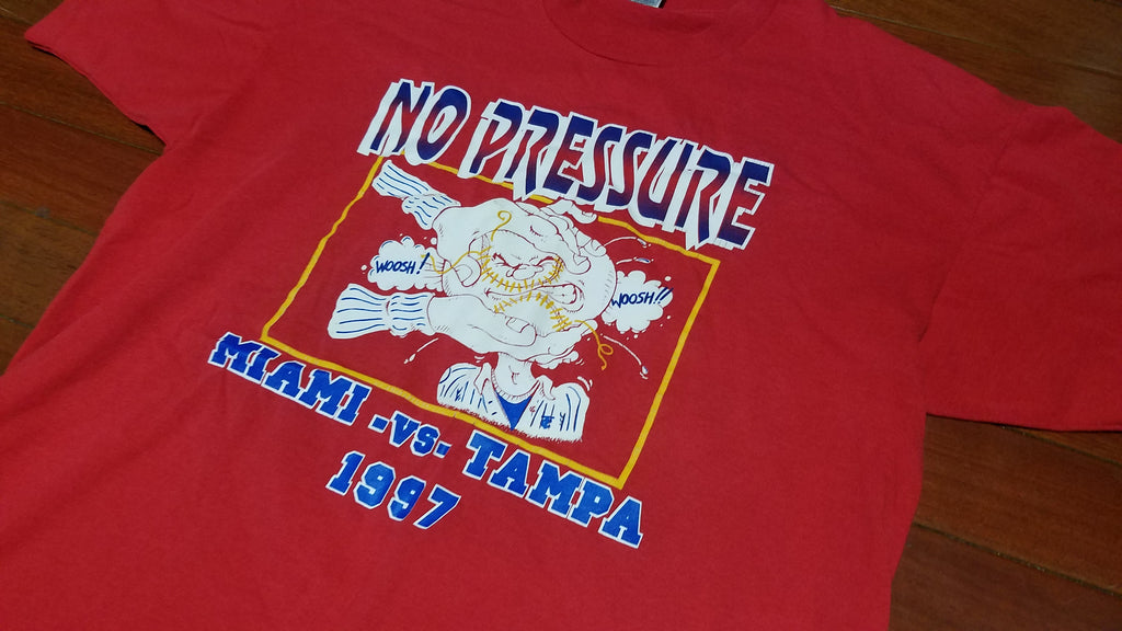XL - vtg 97 Miami VS Tampa shirt