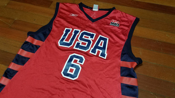 MENS - Worn Dwyane Wade Team USA jersey sz XL