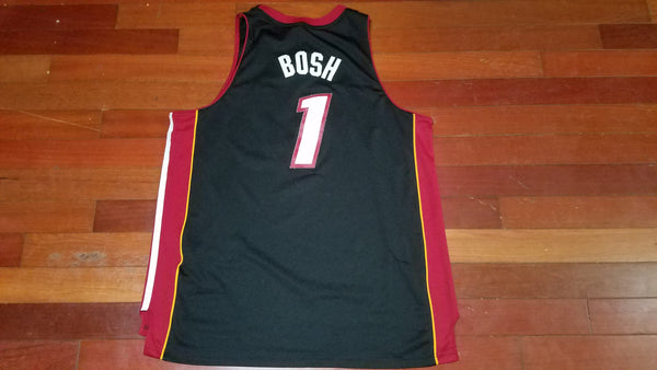 MENS - Worn Miami Heat Chris Bosh jersey sz 2XL