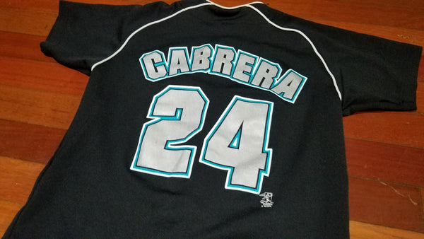 MENS - Worn FL Marlins M. Cabrera Baseball jersey sz M
