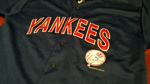 MENS - Worn New York Yankees jersey sz L