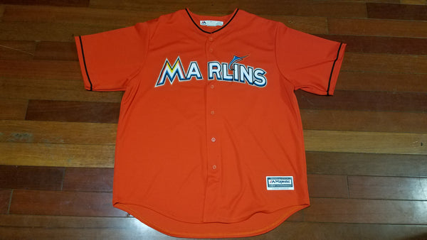 MENS - Worn Miami Marlins Baseball jersey sz XL