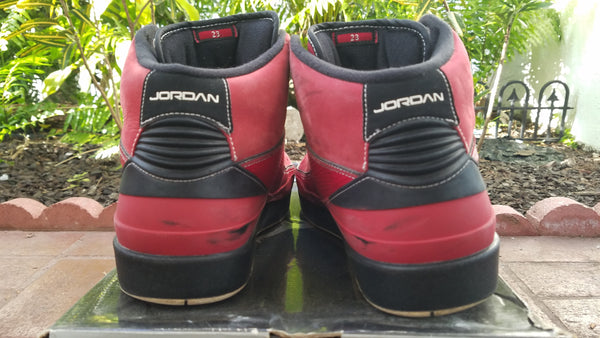 worn Nike air Jordan retro 2 SZ 11