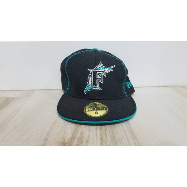 Vintage Florida Marlins MLB Fitted cap old logo Miami 90s