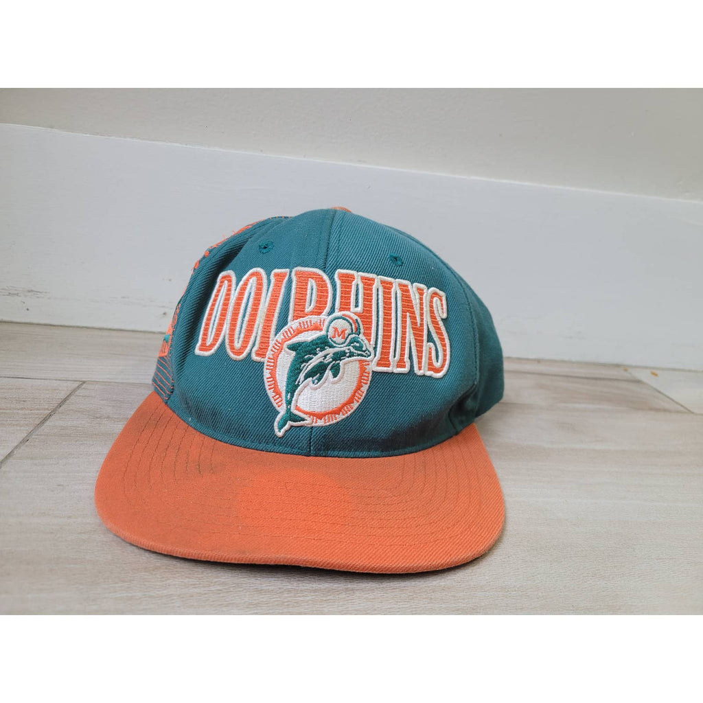 Vintage NFL Miami Dolphins snap back Mitchell n Ness