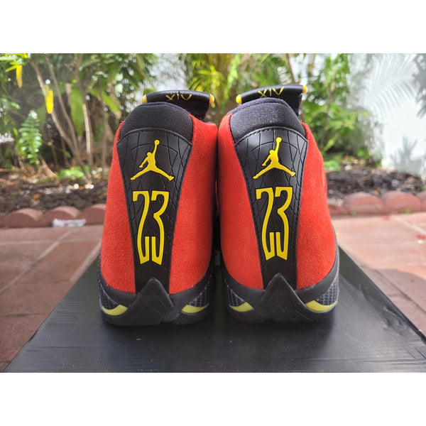 DS Nike Air Jordan 14 Retro Ferrari Last Shot RED 654459-670 size 11 NEW